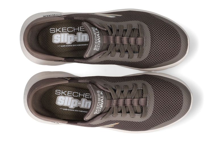 SKECHERS-SLIP INS 3-KASTANJE-MEN-0003