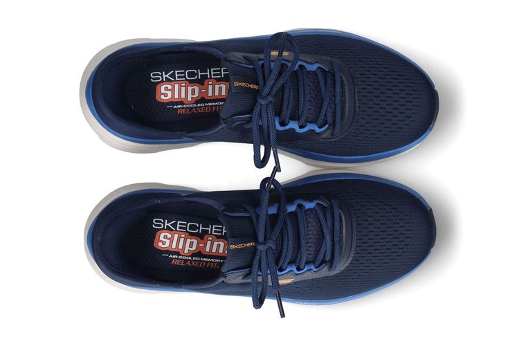 SKECHERS-D'LUX 2-NAVY-MEN-0003