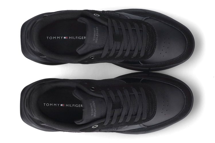 TOMMY HILFIGER-RETRO RUN2-ZWART-MEN-0003