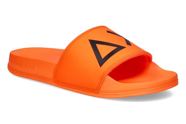 SUN68-SLIPPERS M1-ORANJE-MEN-0001