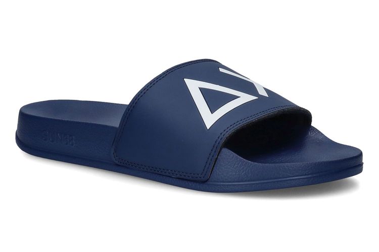 SUN68-SLIPPERS M2-NAVY-MEN-0001