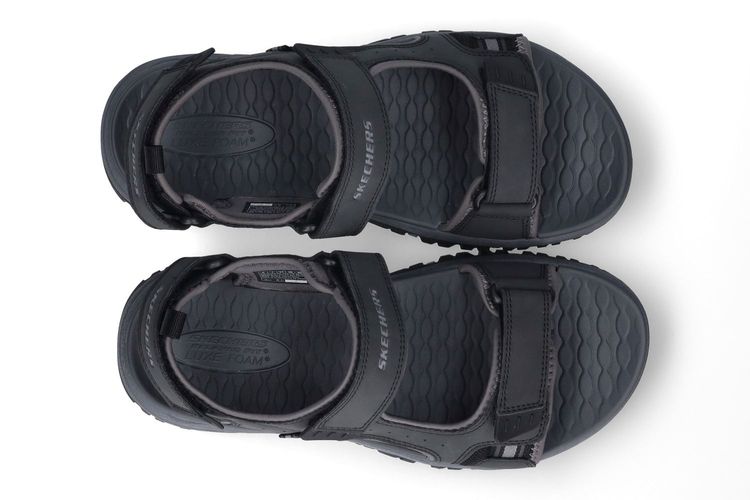SKECHERS-RELAX FIT 3-NOIR-HOMMES-0003