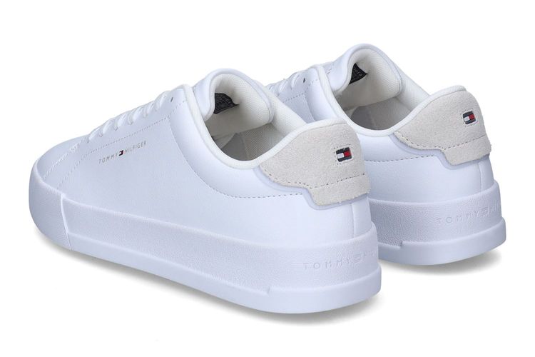 TOMMY HILFIGER-LOW TOP-BLANC-HOMMES-0002