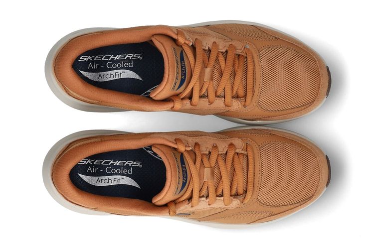 SKECHERS-ARCH FIT 1-COGNAC-HOMMES-0003