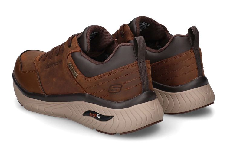 SKECHERS-CROSSER-MARRON-HOMMES-0002