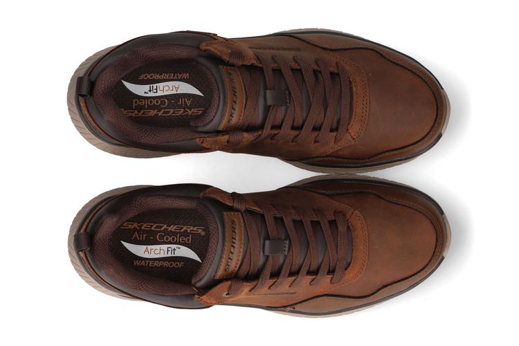 SKECHERS-CROSSER-MARRON-HOMMES-0003