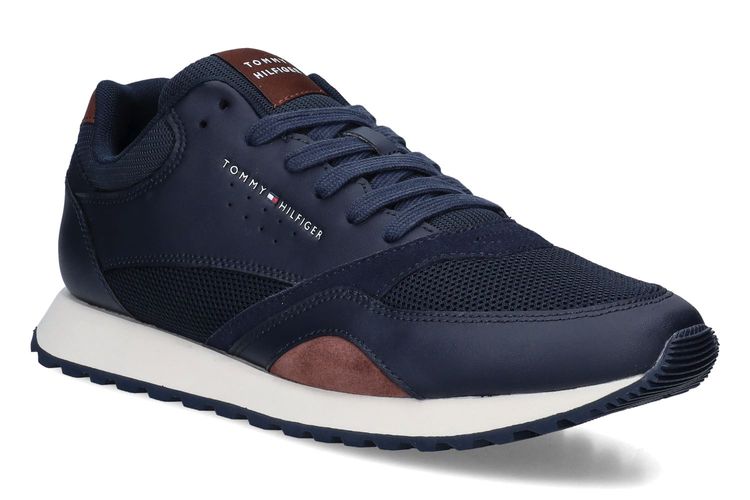 TOMMY HILFIGER-NEW RUNNER-MARINE-HOMMES-0001