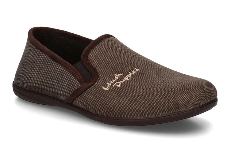 HUSH PUPPIES-DOT 3-CHESTNUT BROWN-MEN-0001