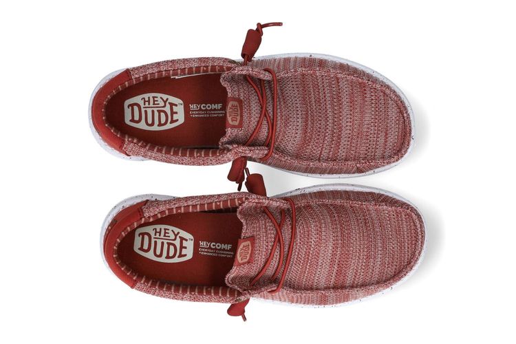HEY DUDE-WALLY 4-ROUGE-HOMMES-0003