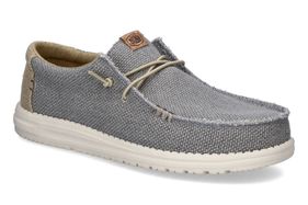 HEY DUDE-WALLY 6-GRIJS-MEN-0001