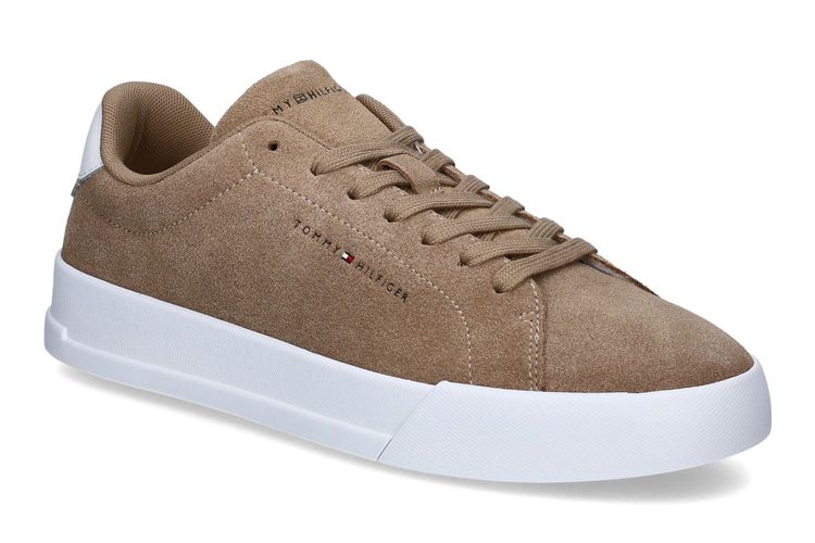 TOMMY HILFIGER-COURT CORE1-TAUPE-HOMMES-0001