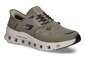SKECHERS-GLIDE STEP4-KHAKI-MEN-0001