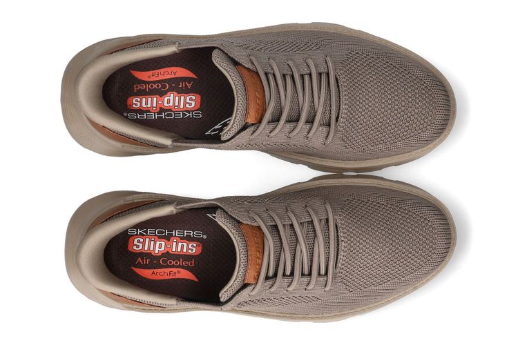 SKECHERS-GARZA 2-KAKI-HOMMES-0003