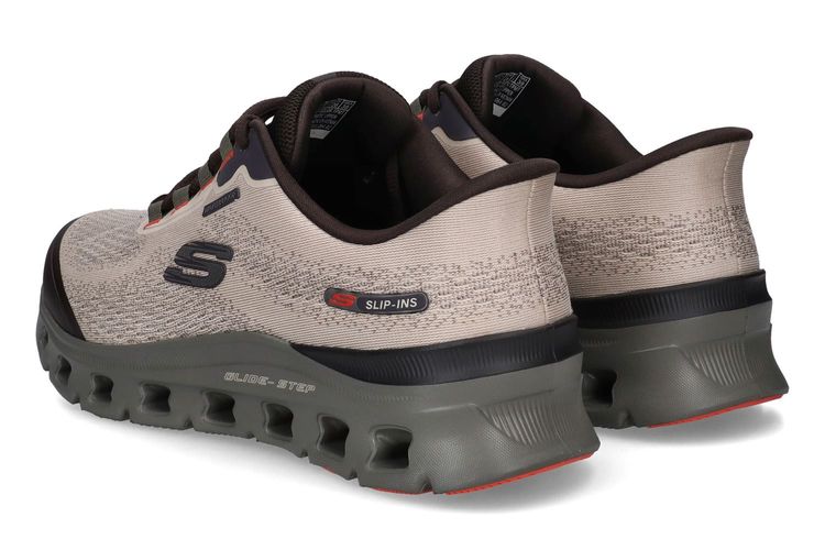 SKECHERS-GLIDE STEP5-BEIGE-HOMMES-0002