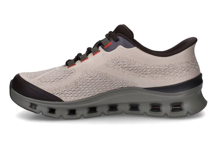 SKECHERS-GLIDE STEP5-BEIGE-HOMMES-0004