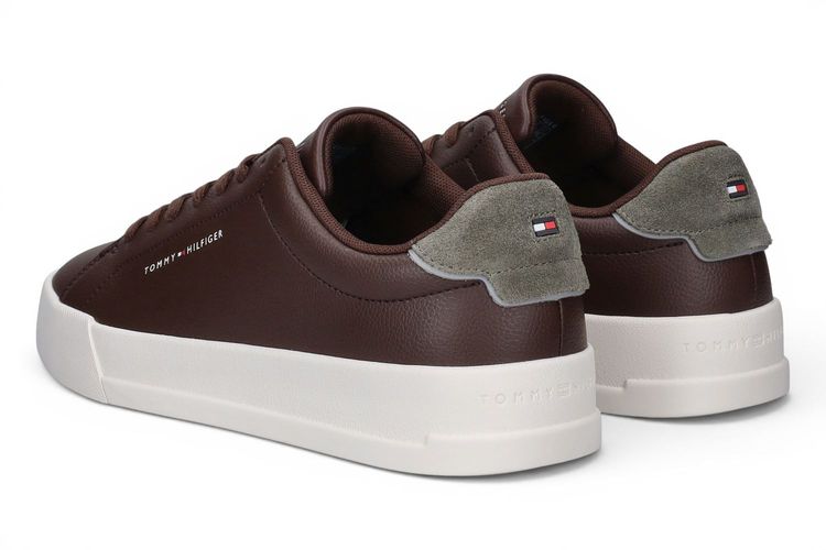 TOMMY HILFIGER-TH COURT 3-MARRON-HOMMES-0002