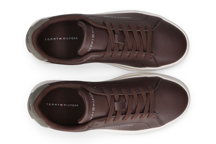 TOMMY HILFIGER-TH COURT 3-MARRON-HOMMES-0003