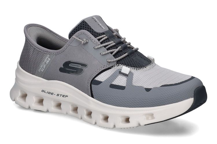 SKECHERS-GLIDE STEP-GRIS-HOMMES-0001