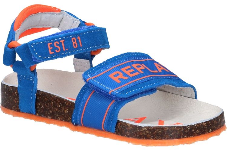 REPLAY-BIRKYJR3-BLUE/ORANGE-ENFANTS-0001
