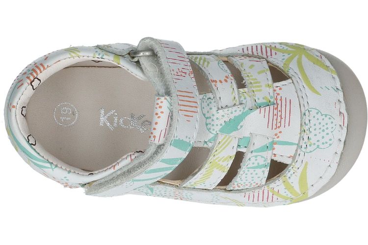 KICKERS-SUSHY1-BLANC/JAUNE-ENFANTS-0006