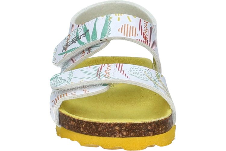 KICKERS-SUMMERKRO-BLANC/JAUNE-ENFANTS-0002