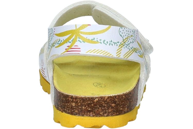 KICKERS-SUMMERKRO-BLANC/JAUNE-ENFANTS-0004