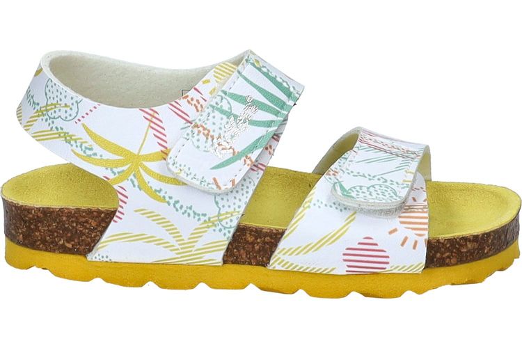 KICKERS-SUMMERKRO-BLANC/JAUNE-ENFANTS-0005