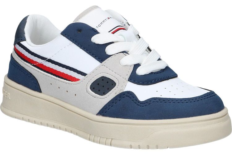 TOMMY HILFIGER-TIM-BLEU/BLANC-ENFANTS-0001