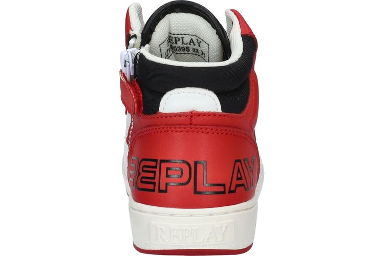 REPLAY-COBRA MID-NOIR/BLANC-ENFANTS-0004