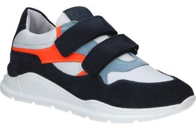 SHOE BI DOU-JULIEN2-WIT/BLAUW-ENFANTS-0001