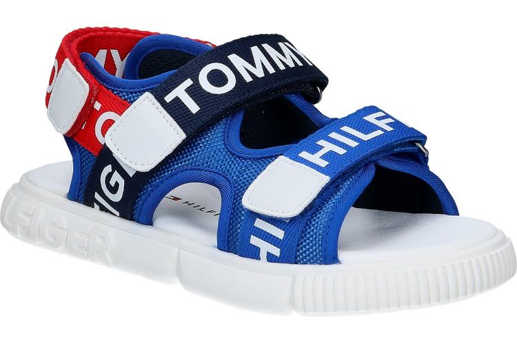 TOMMY HILFIGER-TRISTAN-BLAUW/WIT/ROOD-ENFANTS-0001