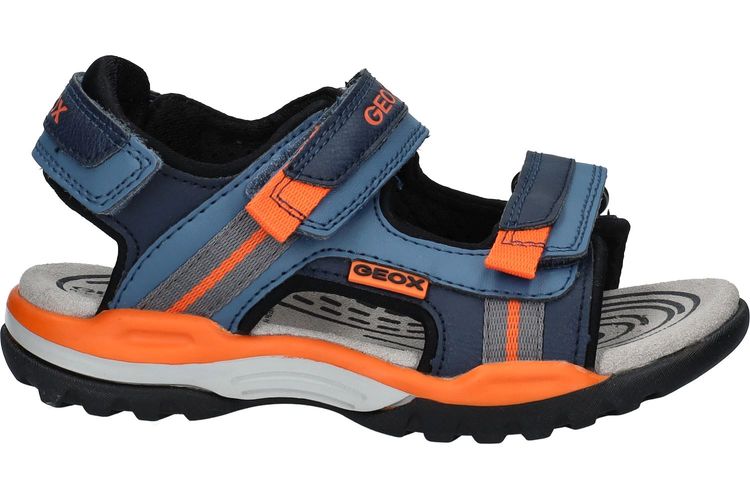 GEOX-BOREALISA2-MARINE/ORANJE-ENFANTS-0005