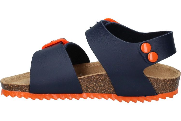 HUSH PUPPIES-DENIS 1-NAVY/ORANGE-ENFANTS-0003