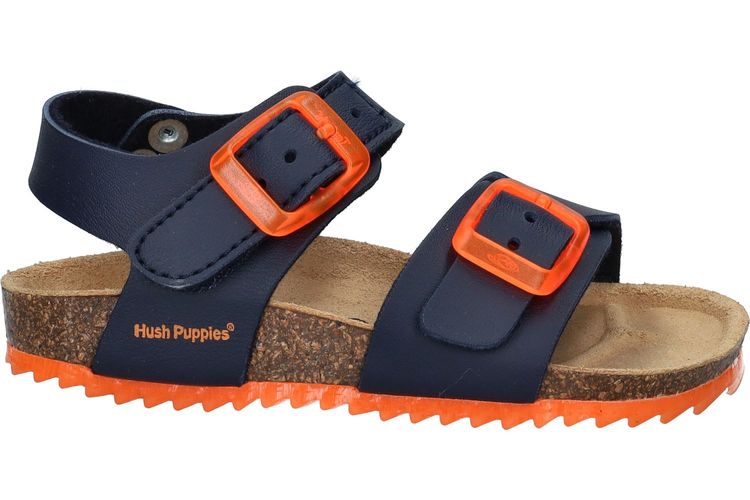 HUSH PUPPIES-DENIS 1-NAVY/ORANGE-ENFANTS-0005