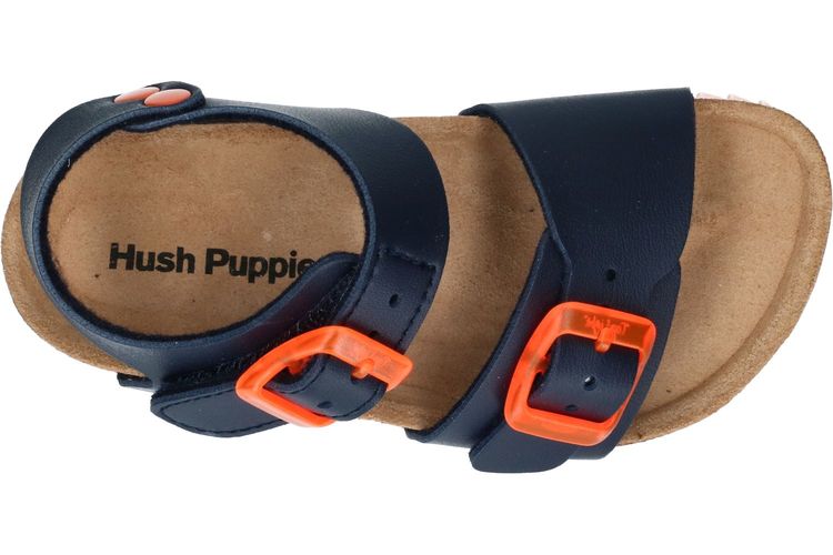 HUSH PUPPIES-DENIS 1-NAVY/ORANGE-ENFANTS-0006