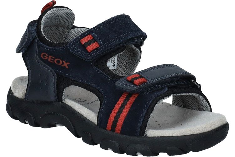 GEOX-STRADA 2-NAVY/ORANGE-ENFANTS-0001