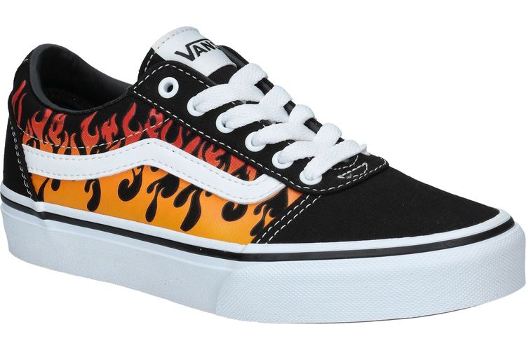 VANS-WARDK 1-ORANGE/NOIR-ENFANTS-0001