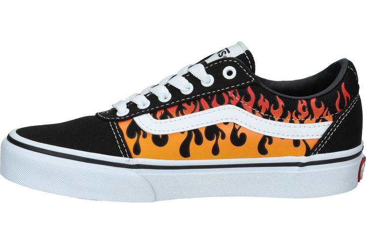 VANS-WARDK 1-ORANGE/NOIR-ENFANTS-0003