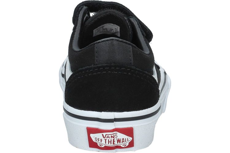 VANS-WARD V-ZWART/WIT-0004