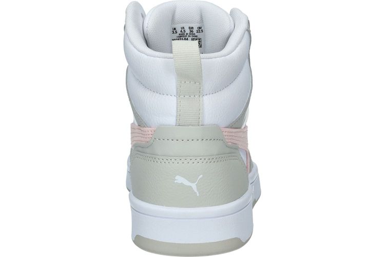 PUMA-REBOUND 12-BLANC/ROSE-ENFANTS-0004