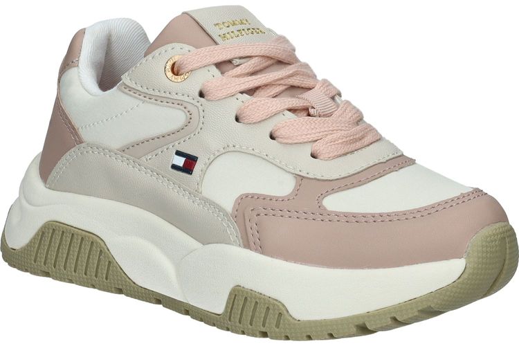 TOMMY HILFIGER-DAPHNE-BEIGE/ROZE-ENFANTS-0001