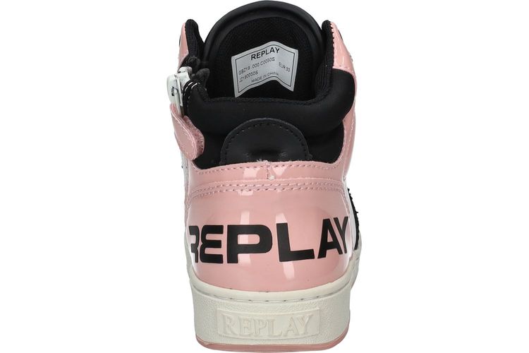 REPLAY-COBRA 8-ZWART/WIT-ENFANTS-0004