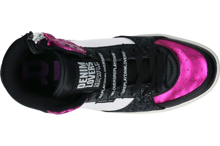 REPLAY-COBRA 7-BLACK/PINK-ENFANTS-0006