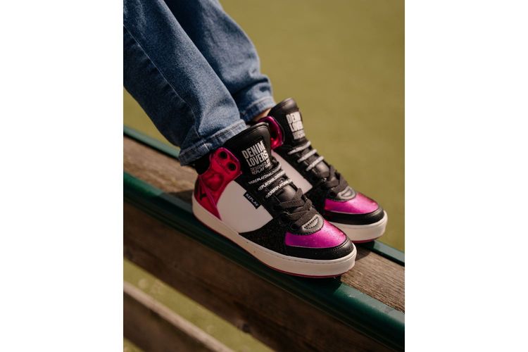 REPLAY-COBRA 7-BLACK/PINK-ENFANTS-0007