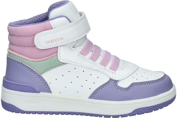 GEOX-WASHIBA HIG-BLANC/MAUVE-ENFANTS-0005