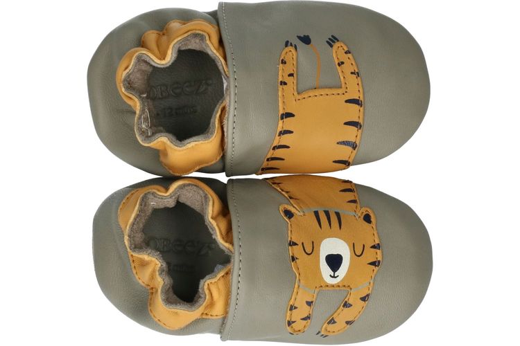 ROBEEZ-TIGER CRP-KAKI/ORANGE-ENFANTS-0006