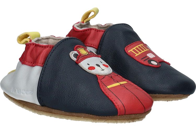 ROBEEZ-FIREMAN CRP-MARINE/ROUGE-ENFANTS-0001