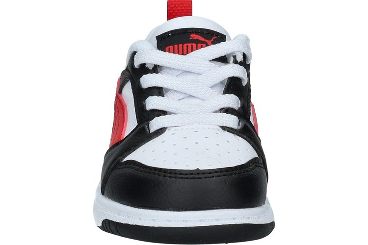 PUMA-REBOUND1-BLANC/ROUGE-ENFANTS-0002