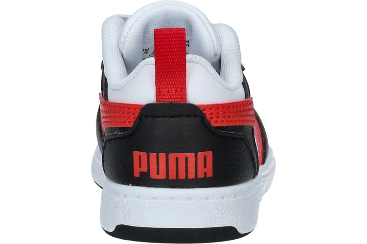 PUMA-REBOUND1-BLANC/ROUGE-ENFANTS-0004