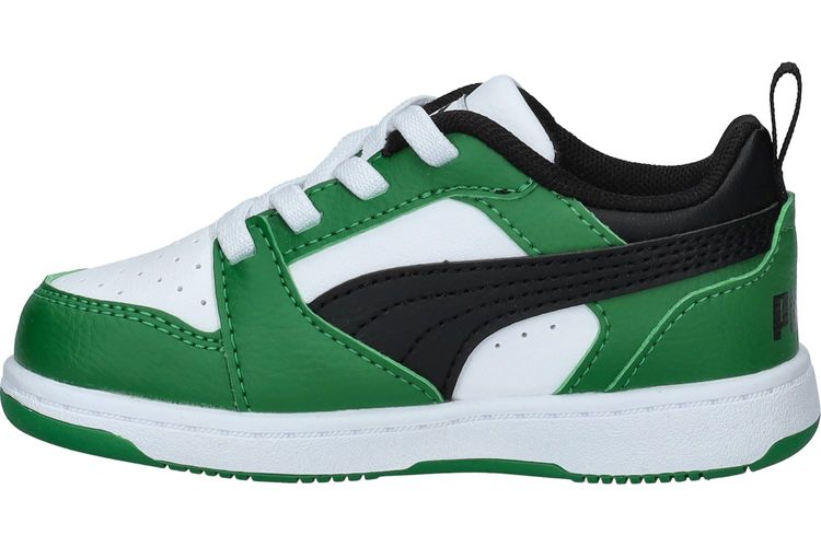 PUMA-REBOUND2-BLANC/VERT-ENFANTS-0003